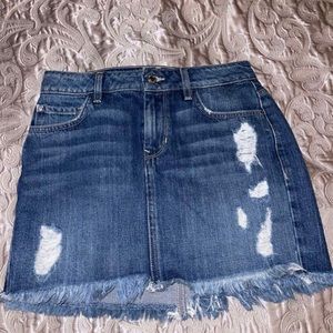Guess jean skirt